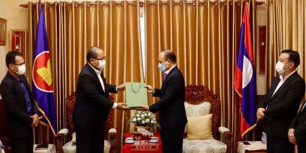 ARMAC Team Pays Courtesy Call to Ambassador of Lao PDR 2