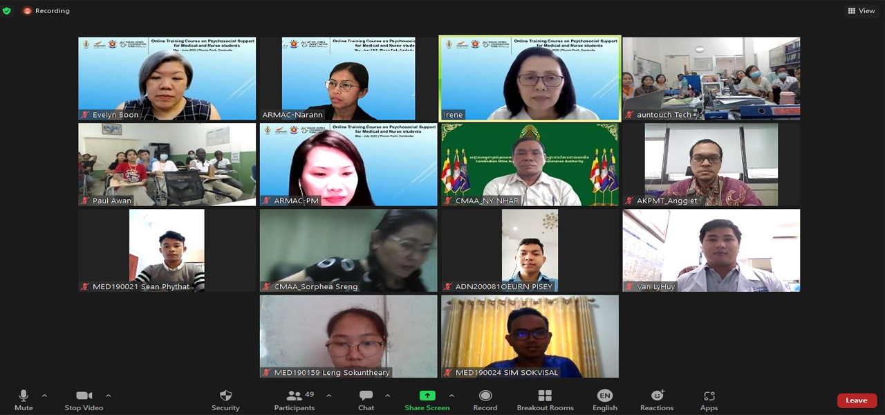 Online Psychosocial Support Training, Session 2 3