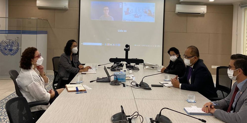 The ARMAC Permanent Secretariat team led by its Executive Director Mr. Prum Suonpraseth 6