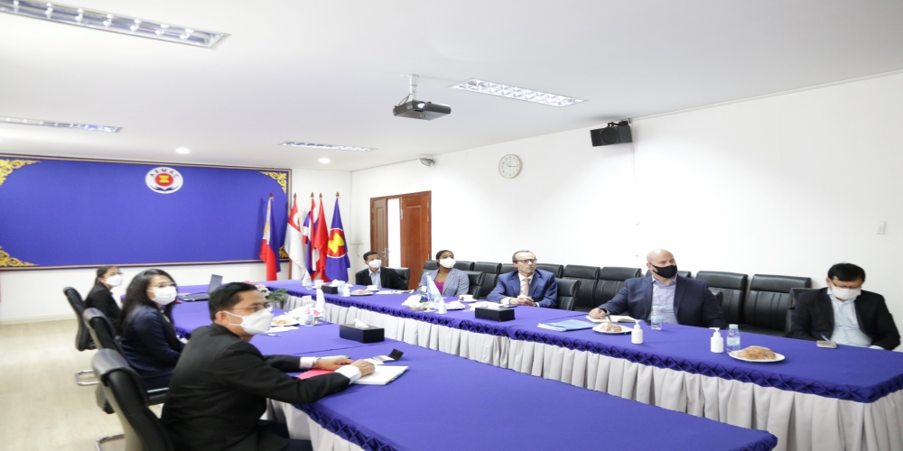 The Visit of Assistant Secretary-General of the United Nations to ASEAN Regional Mine Action Center (ARMAC) 2