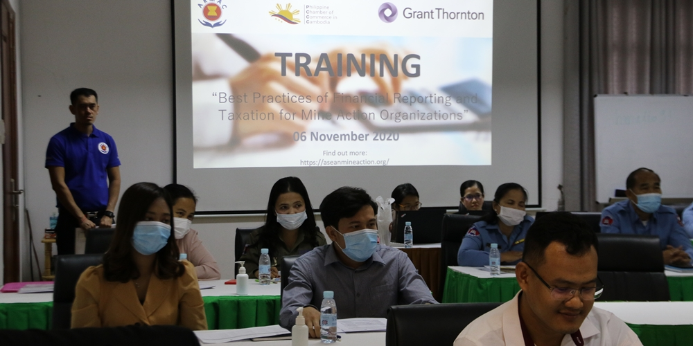 Training on the Best Practices of Financial Reporting and Taxation for Mine Action Organizations 3