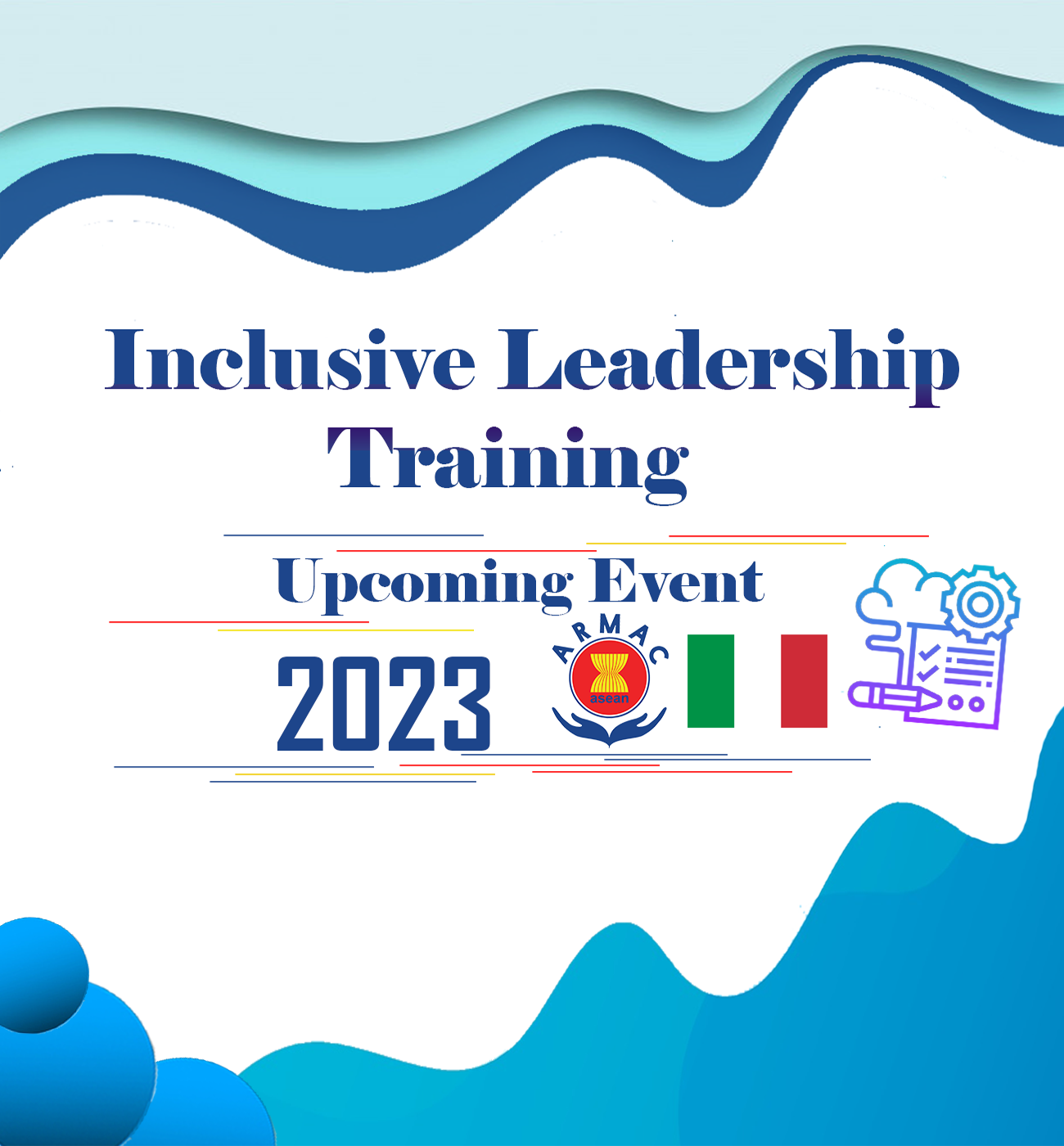 (Insight) Upcoming Event Poster (INCLUSIVE LEADERSHIP TRAINING in Lao) 09_06_2023